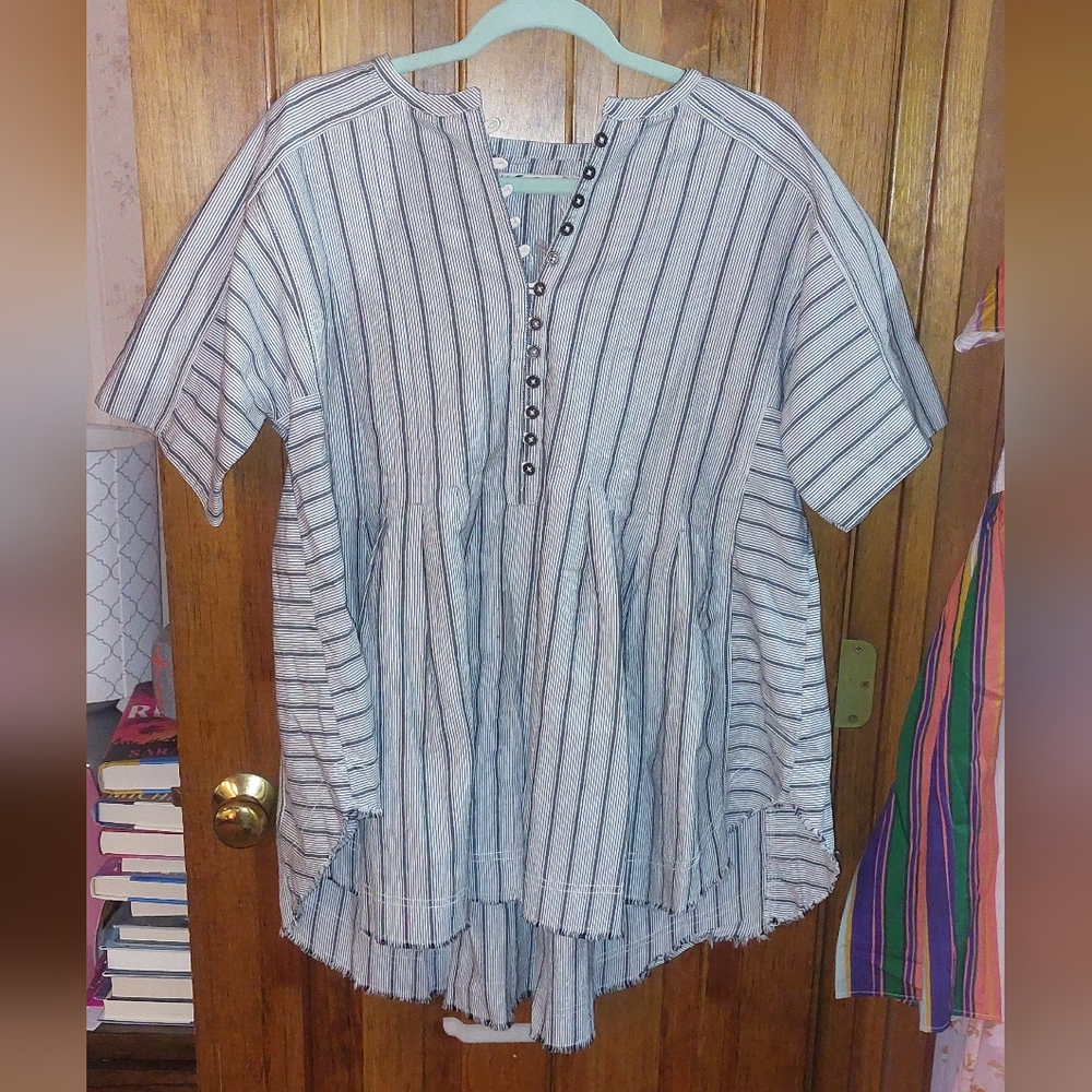 Free People Sammi Babydoll Top Size XS NWOT - Picture 2 of 7